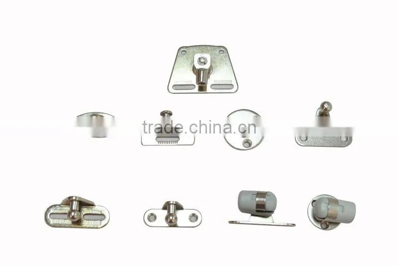 Gas spring brackets