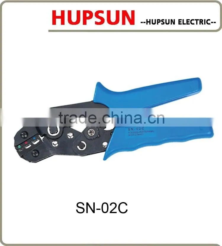 SN-02C mini Europen style crimping 0.25-2.5mm2 crimping pliers hand tools
