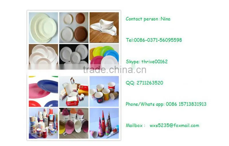 China Factory supplier Low Price Paper Plate Cake Tray making machine
