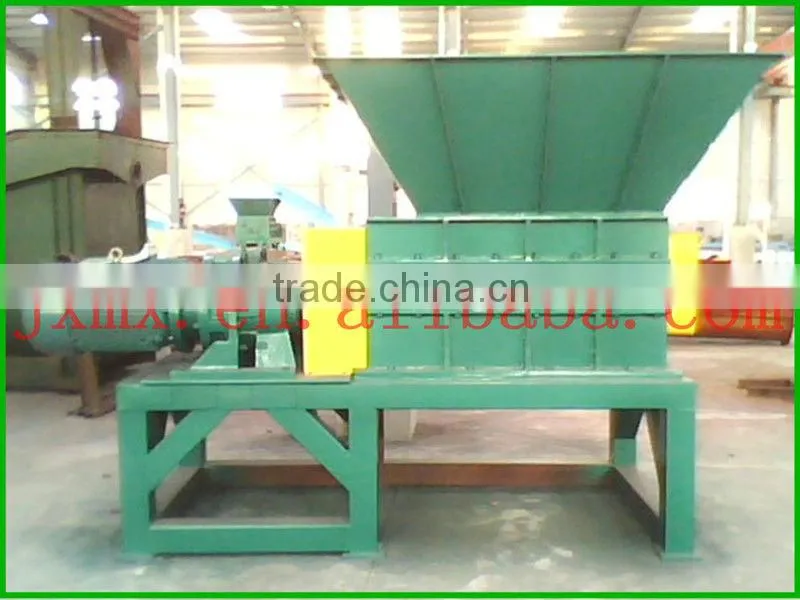 High torque scrap rubber Tyre 4 shaft shredder