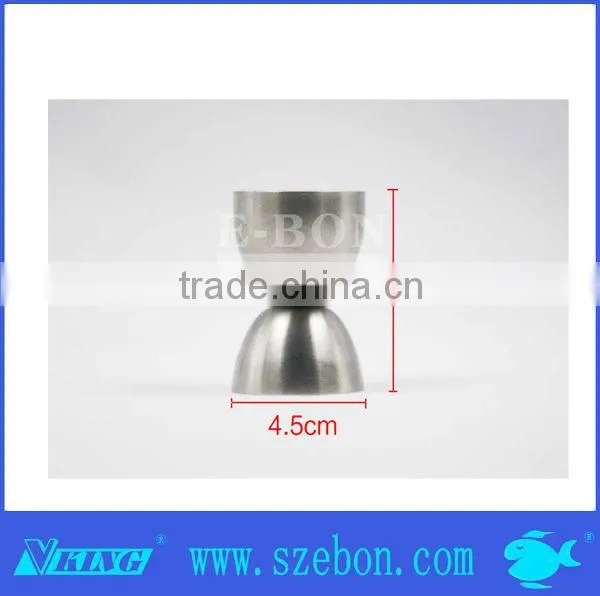 High quality stainless steel gold painted double jigger measuring cup for sale