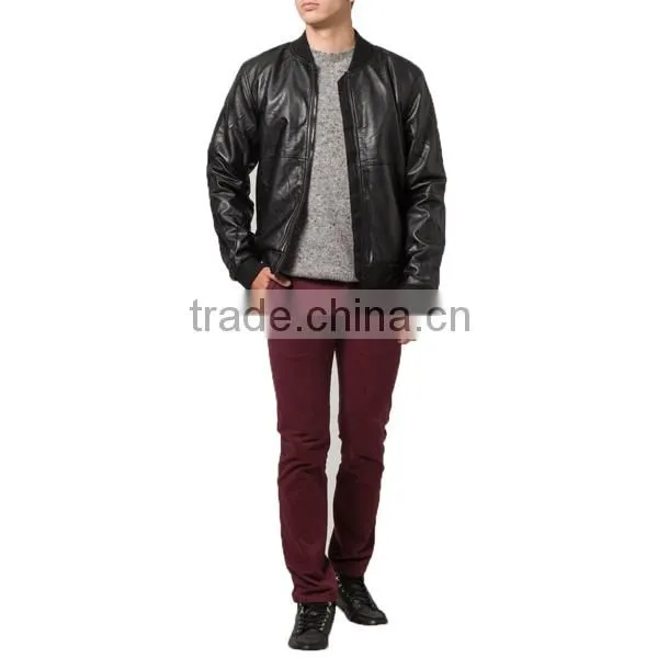 slim fit leather jackets