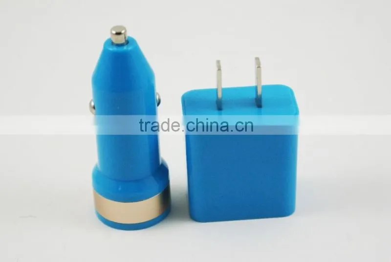 1 set CN 2 in 1 kit charger 1 pcs EU/US Plug +1pcs Car charger Kit for iPhone 4 4S 3GS 3G iPod Touch