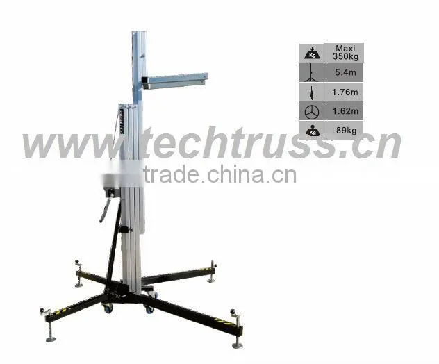 TL540 lifting tower 5.4m portable truss stand