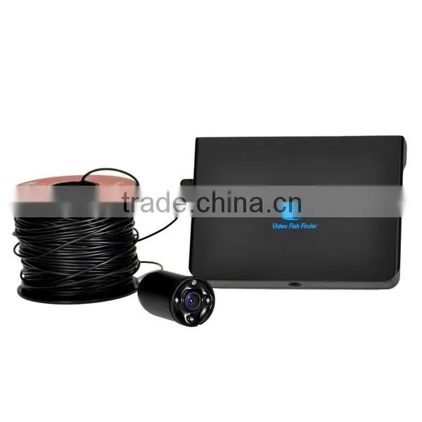 3.0'' LCD Monitor Best Underwater Fishing Video Camera with LED and 50m Cable