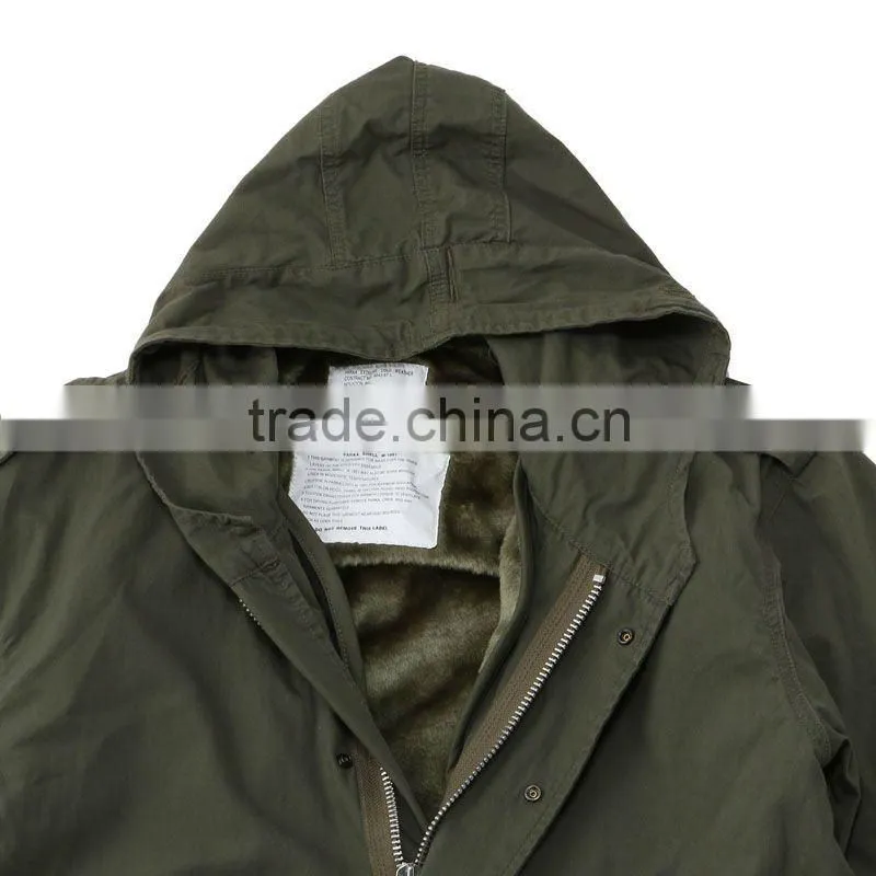 High quality Famous M-51 Field Military Parker Olive Color