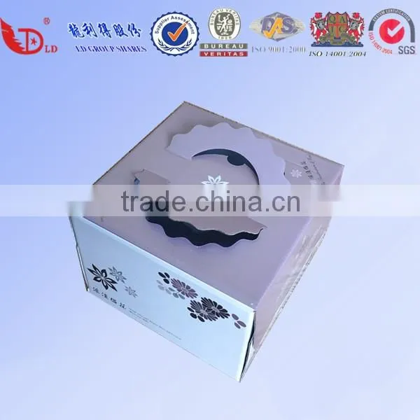 Wholesale Custom Cheap Wedding Cake Box Design