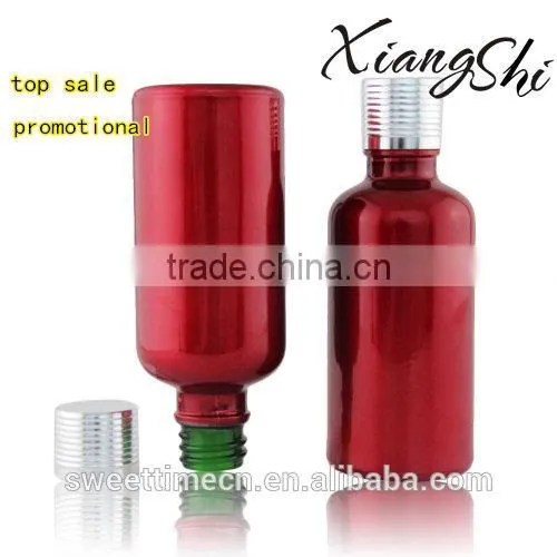 100ml essential oil bottles with aluminum cap and stopper