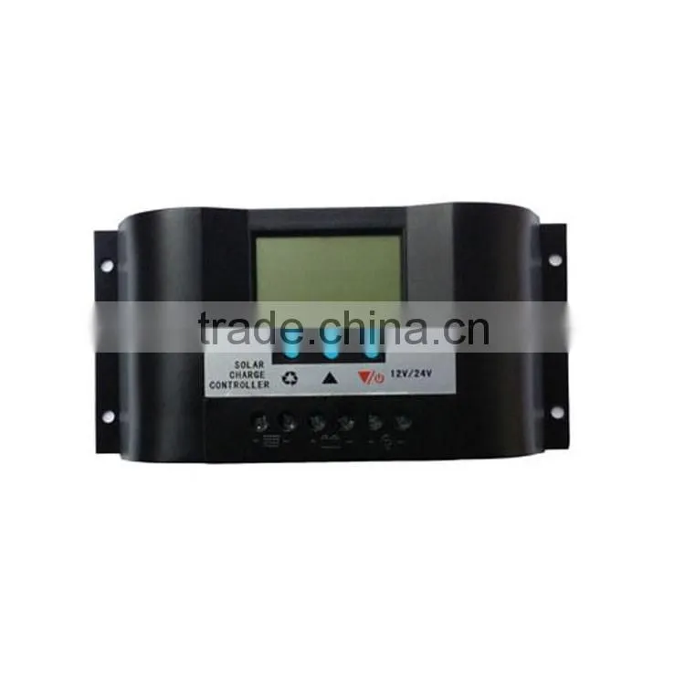 low price 12V 24V automatic voltage recognition 15A 20A 25A 30A pwm solar charge controller