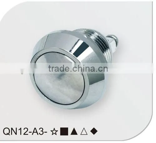 LED resetable push button switch