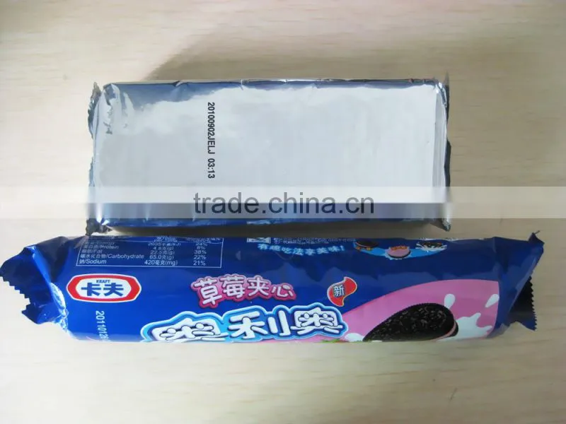 Biscuits on-edge packing machine