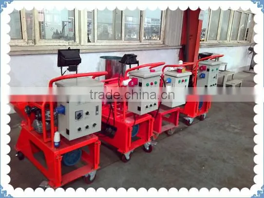 Spray gun of mortar plastering machine