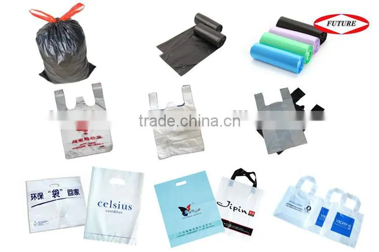 Manufacture trash bags making machine
