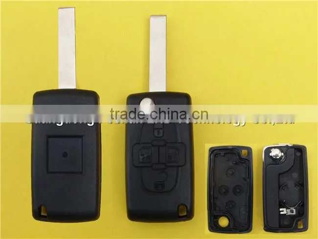 Car key cover Opel Corsa 2 buttons remote case blade Wholesale
