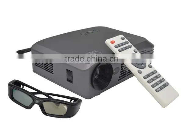 2016 New Arrival 1500lumens hd mini led projector 3d 1080p Ultra Short throw Projector