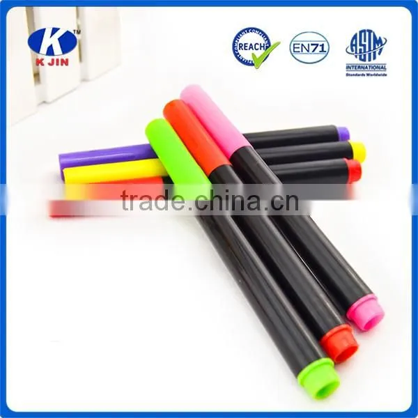 Hot sale white board dry erase color marker pen in marker pens green ink with refill