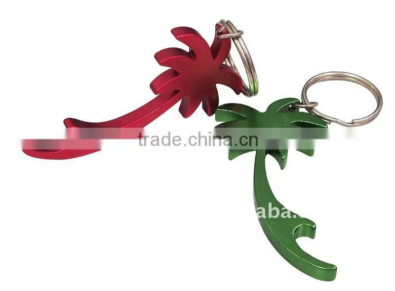 Hot Sale Mini Cheap Aluminum Colorful Shape Carabiner with Bottle Opener for promotion