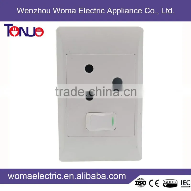 China Wholesale Custom 250V South Africa Style Socket European