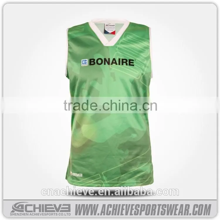 wholesale customized sublimated top quality comfortable basketball jersy