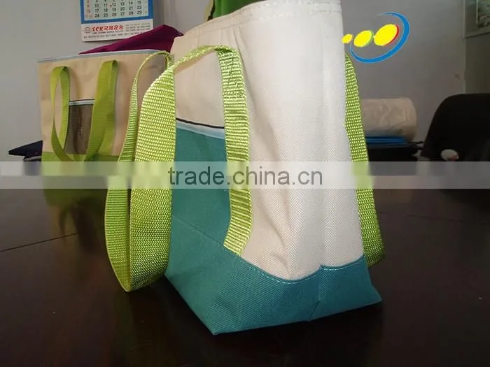 Standard size canvas beach tote bag wholesale
