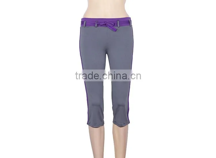 Wholesale womens white custom yoga pants