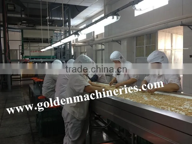 Motor Driven Stainless Steel Peanut Sorting Belt PVC Manual Sorting