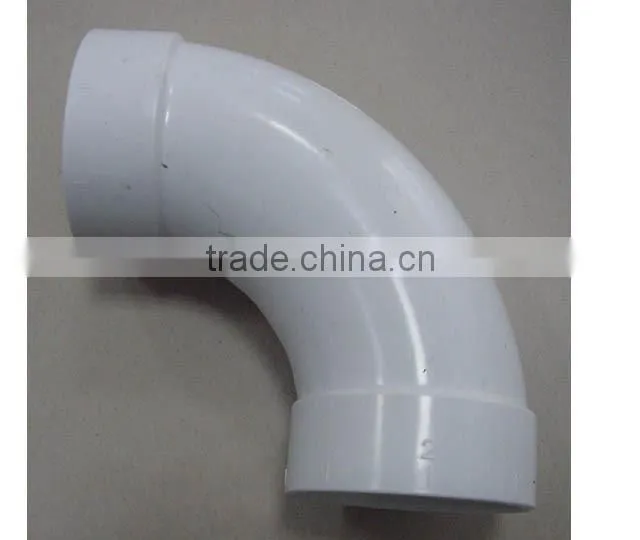 90 Sweep elbow wholesale central vacuum cleaner hose pipe parts