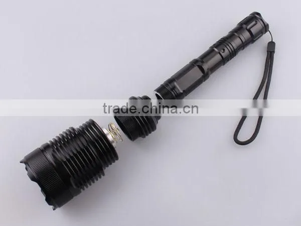 Portable T6 alunimum led flashlight