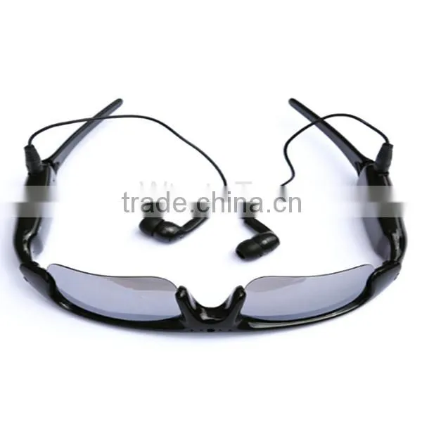 Flash player bluetooth-glasses , bluetooth earphone Mp3 sunglasses