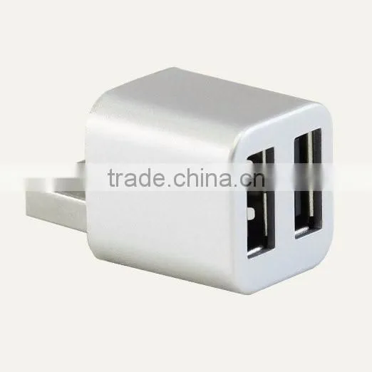 Cute USB Mini 2-Port USB 2.0 Hub Splitter