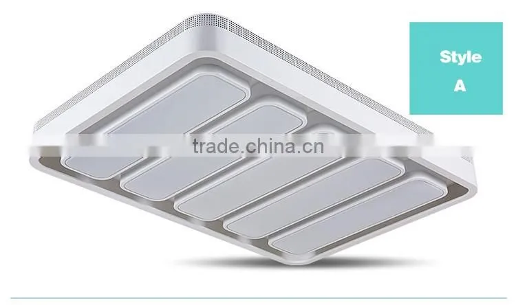 2016 New Arrival Iron Square Ceiling Lamps 39w Acrylic Modern Ceiling Lights