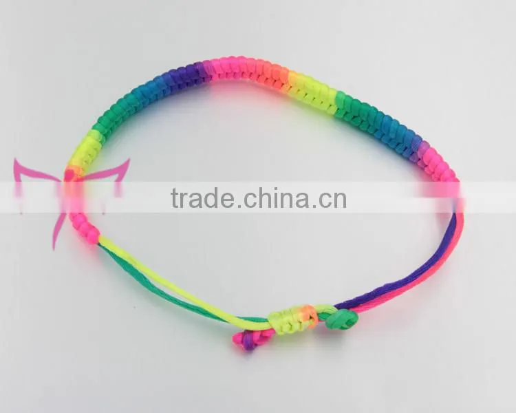Easam New Style Handmade Braided Cotton Bracelet