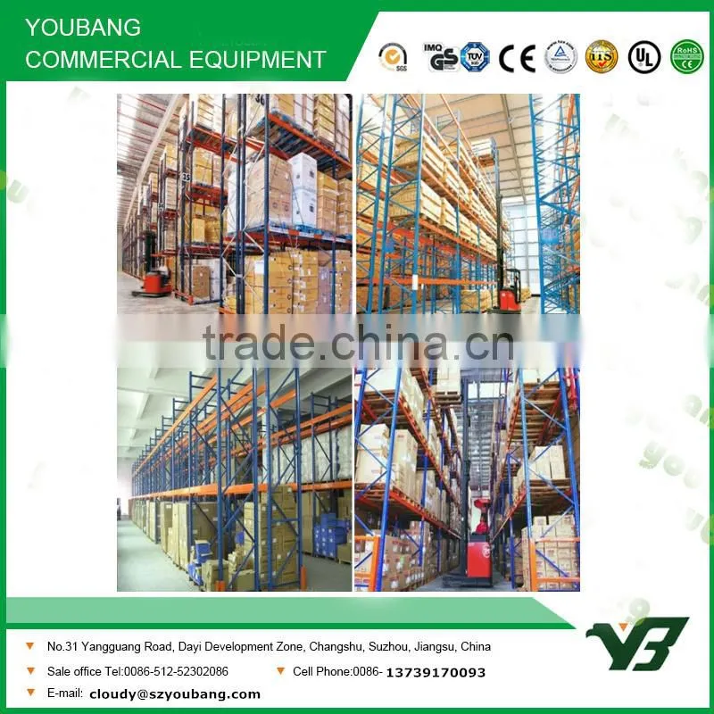 Hot sell 2015 cheapest muti lever long span heavy duty rack system, storage rack (YB-WR-C76)