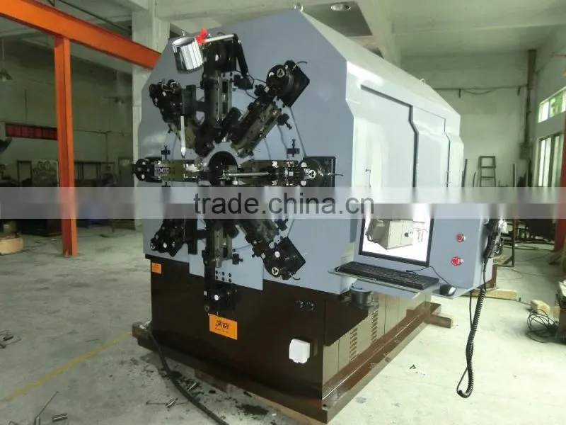 no cam wire rotating spring machine