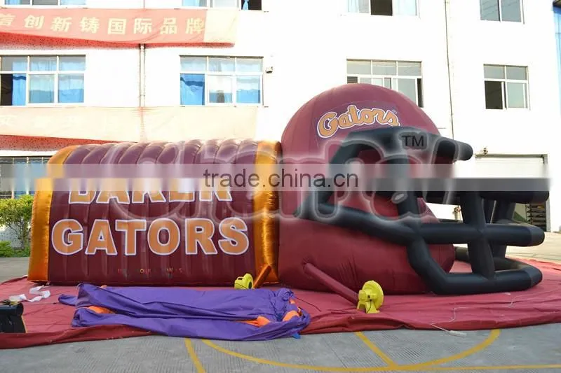 baker gators football helmet inflatable, inflatable helmet