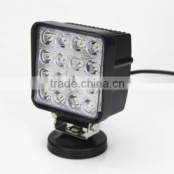 Truck 48W Led Work Light Spot, Flood Beam for Offroad Vehicles