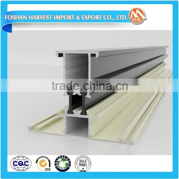 Factory price sliding doors and window 6000 series aluminium bar with high quality