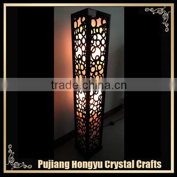 2013 handmade wooden floor lamp