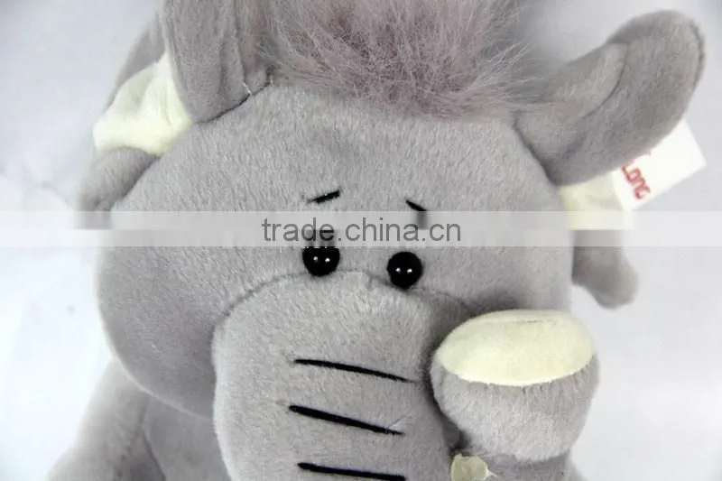 Luckiplus Hot Sale First Class Adorable Fat Elephant Safe Technology Toy For Kids