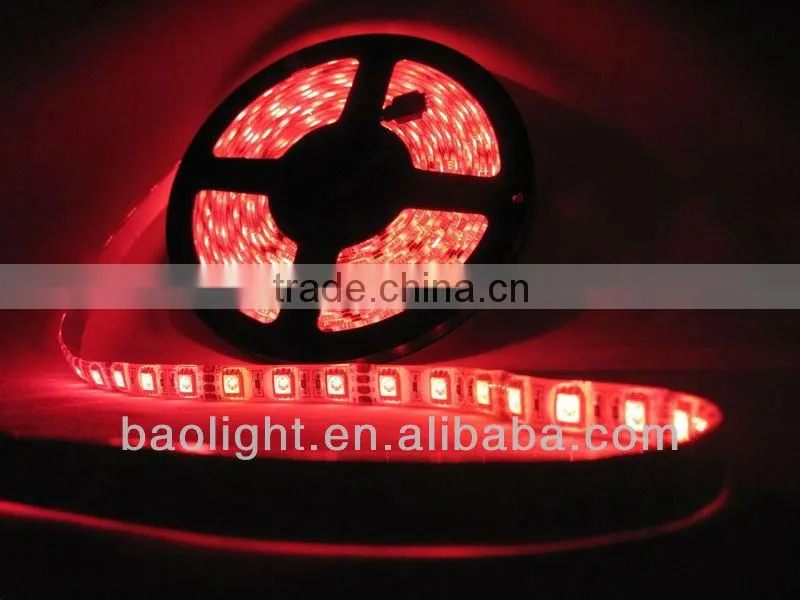 Cheap smd5050 rgb 24v ip65 flexible LED light for kitchen,cabinet, counter, shelf, car, cove