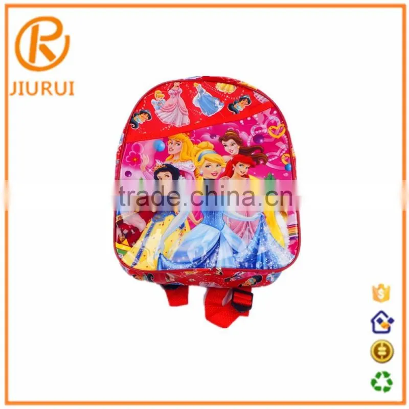 Fancy children bag, canvas cute cartoon wholesale little child school bag