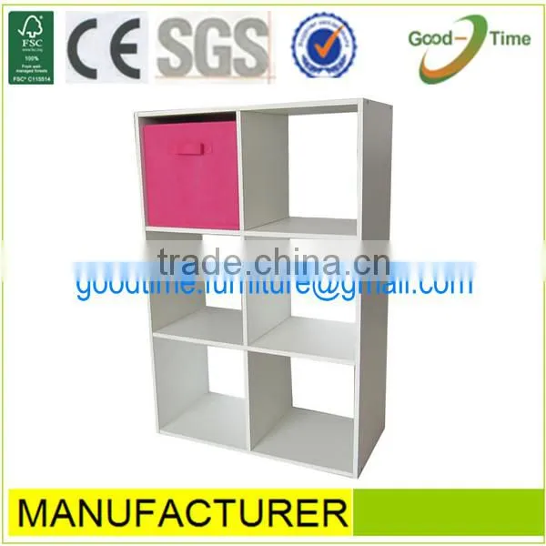 Simple Book Cabinet Melamine Bookshelf Wood Bookcase