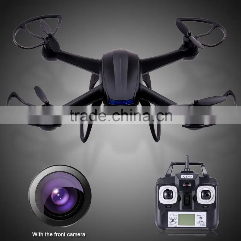 Lowest price 3D rolls 2.4G 4CH 4AXIS with gyro black quadcopter JD007 with 200W piexl camera