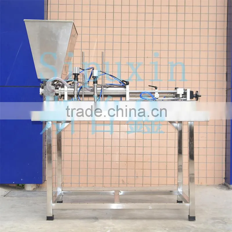 spx High accuracy semi automatic double heads liquid filling machine