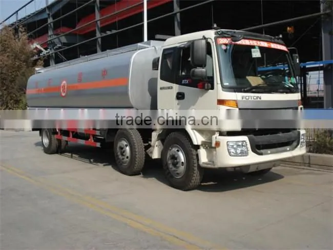 Aumen Auman 3 axles oil truck 26000 lit Litres Literes fuel tank truck sale in Russia