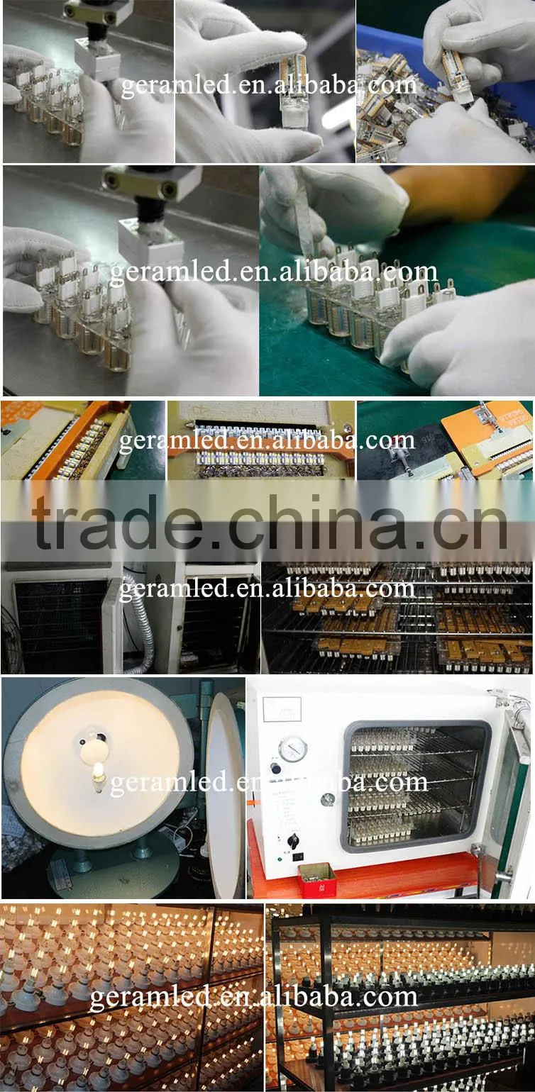 China factory price ceramic pc 360 degree g9 led light bulb