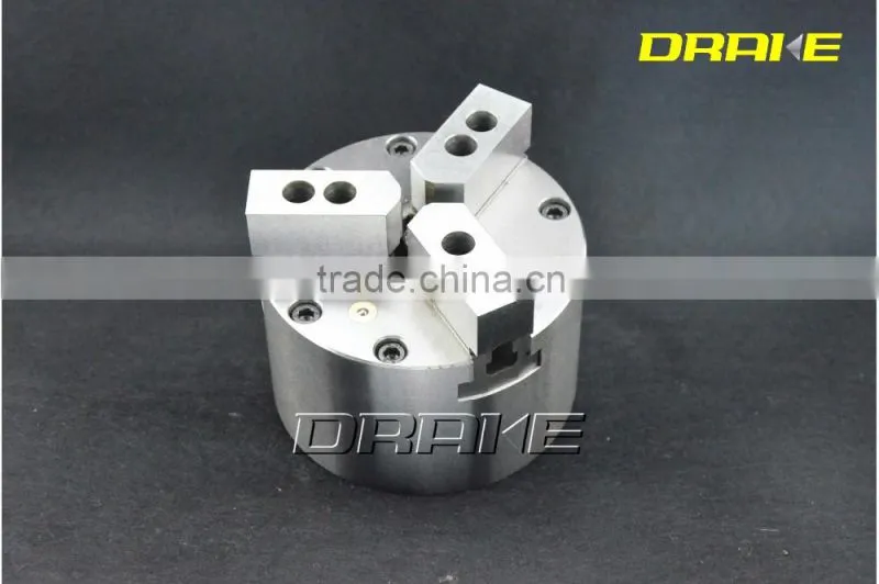 3 jaw pneumatic power lathe chuck for mini woodworking lathes machine