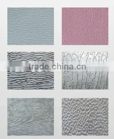 handrail aluminum coil embossing engraving machine