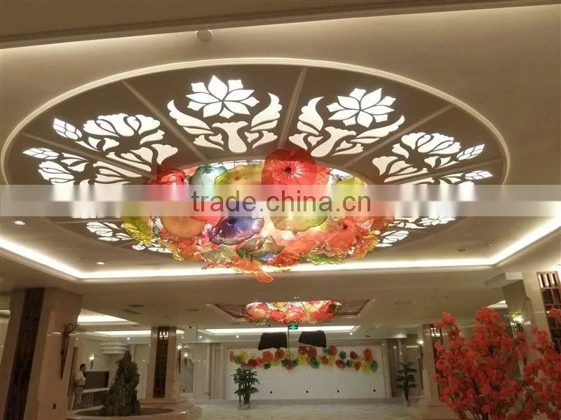 Artist made XO led drop ceiling light panels jiangsu for high end