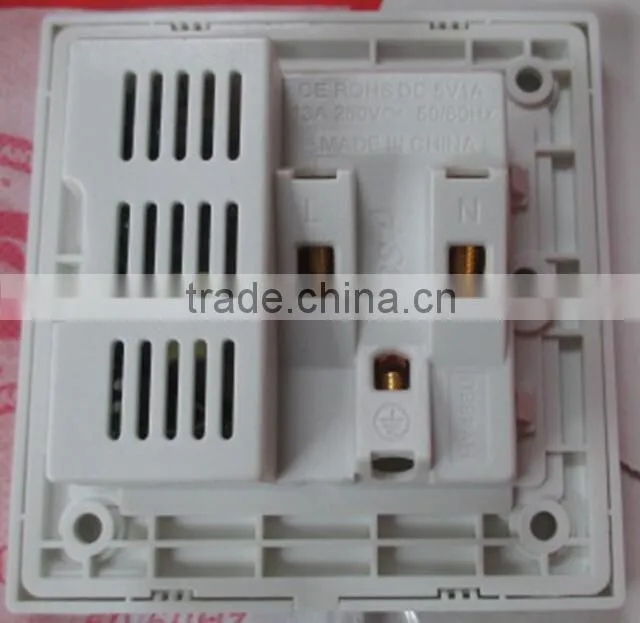 New design HY302HD 2 gang top quality glass screen wall touch switch with indicator light
